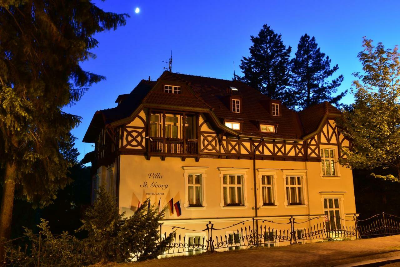 Sant Georg Garni Hotel Mariánské Lázně Exterior foto